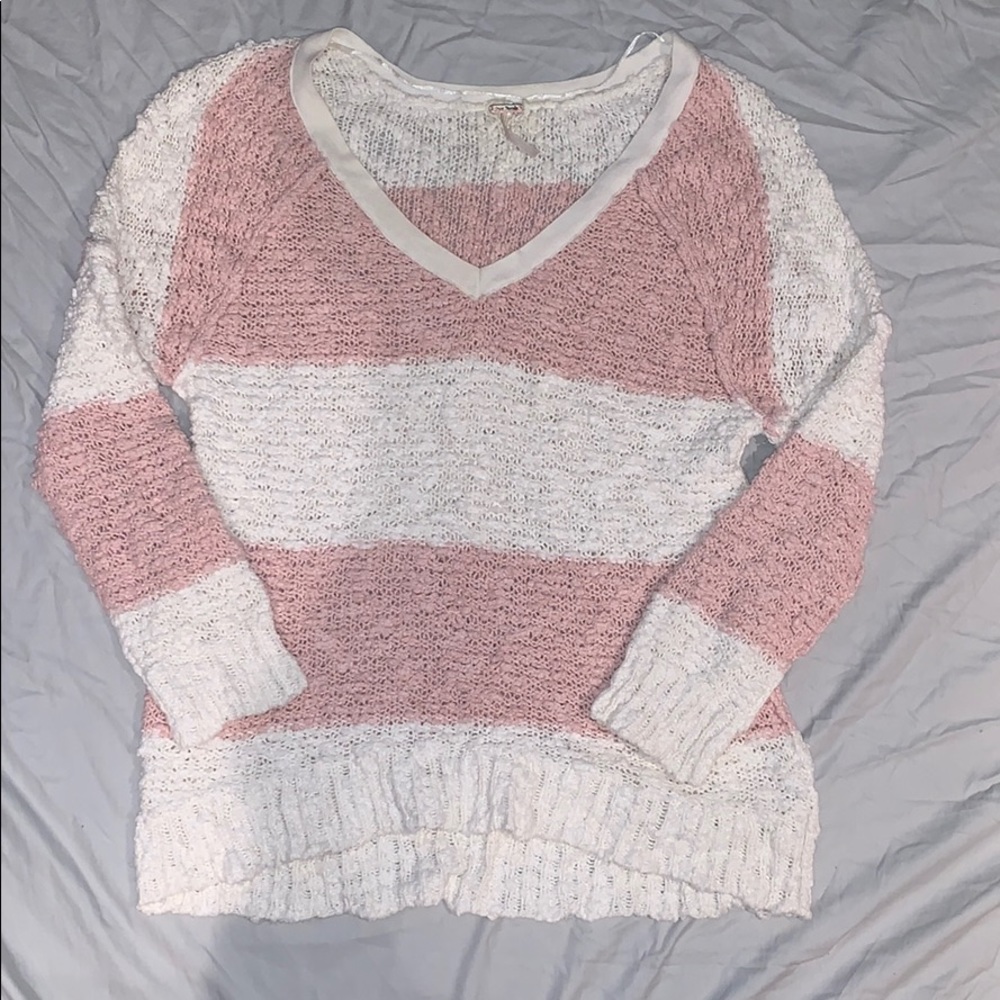 Free people v-neck sweater!